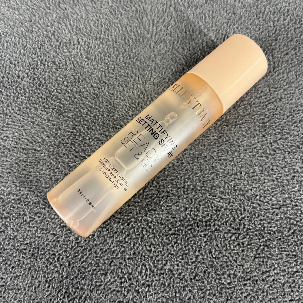 Ellen Tracy READY‎ SET & GO Mattifying Setting Spray Hydrating 8 Fl oz